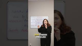 Quick lesson on Stridor nclex topic internationalnurses nclex nursingtips nclexstudy nclexrn [upl. by Halimaj]