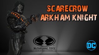 Batman Arkham Knight Scarecrow Figure  McFarlane Toys Review [upl. by Pettit]