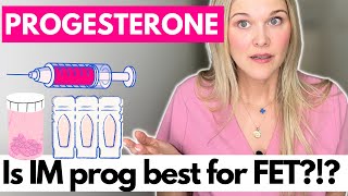 Embryo Transfer Protocols Which Protocol is Best What Progesterone Is Best for an FET [upl. by Izogn]