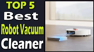 TOP 5 Best Robot Vacuum Cleaner Review 2024 [upl. by Boyse]