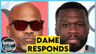 Dame Dash Responds To 50 Cent About Teeth And Being Broke [upl. by Anaujit]