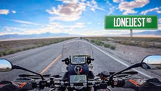 Loneliest Road in America Riding to the Pacific [upl. by Riess]