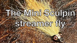 The Mini Sculpin fly Fly tying  fly fishing [upl. by Harberd]