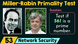 Testing for Primality MillerRabin Test [upl. by Annaek247]