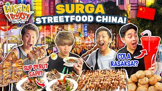 SURGA STREET FOOD amp UNIQUE SHOP DI CHINA NANLUOGUXIANG  WASEDABOYS WORLD TRIP 34 [upl. by Lezlie]