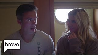 Below Deck Mediterranean Hannah Gets Caught Texting a Charter Guest Season 2 Episode 8  Bravo [upl. by Meerak847]