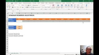 Función ALEATORIO en Microsoft Excel [upl. by Uos884]