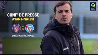 TFCRCSA quotCe nest pas une finalequot la conférence de presse de CM Novell avant TéFéCéStrasbourg [upl. by Hermon695]