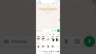 How to send animated stickers on WhatsApp 2024 [upl. by Ardnoid]