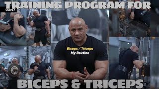 Full Biceps And Triceps Workout Detail Information  mukeshgahlot gym [upl. by Debby645]