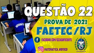 FAETEC  A prefeitura de uma cidade organizará um torneio de futebol com N equipes [upl. by Caitrin974]