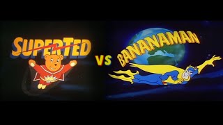 SuperTed vs Bananaman [upl. by Kermy]