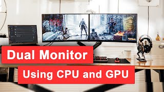 How to Use Onboard Graphics for Second Monitor [upl. by Earleen574]