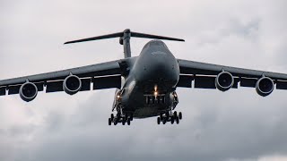 Heavy military aircraft landing at RAF Mildenhall 🇺🇸 🇬🇧 ✈️ [upl. by Tur360]