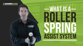 What is a roller blind spring assist system [upl. by Sugar]