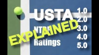 USTA Tennis Ratings Explained [upl. by Boris]