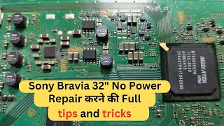 Sony Bravia 32quot No Power🔥🔥 KLV32R302B full video LED Smart Tv Repair Training  CALL 9289288191 [upl. by Leo170]