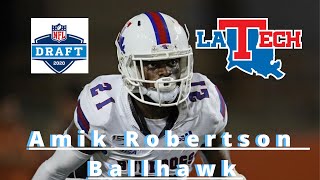 Las Vegas Raiders CB Amik Robertson Draft Breakdown 🏈🏈🏈🏈 [upl. by Bull]