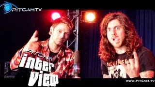 THE DEVIL WEARS PRADA  Interview w Daniel Williams amp Jeremy DePoyster [upl. by Remde645]