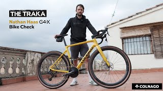 Traka 24  Nathan Haas bike check  Colnago G4X [upl. by Attenor]