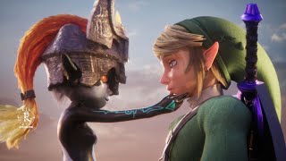 ⭐4K  Zelda Twilight Princess  18th Anniversary Tribute in Unreal Engine 5 [upl. by Ahsitahs]