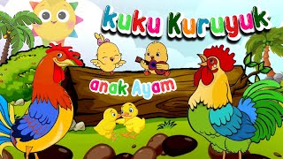 kuku Kukuruyuk  Tek kotek kotek anak Ayam  lagu Anak populer [upl. by Ailime]