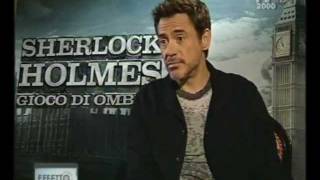 Sherlock Holmes  Gioco di ombre Robert Downey Jr Guy Ritchie Noomi Rapace Jude Law [upl. by Alaecim7]