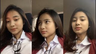 Habis Pulang Sekolah Lagi Otw Sambil Live IG Anselma Putri [upl. by Griffiths]