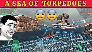 The Hackers Torpedo Was Useless  Battle Of Warships Gameplay  Hacker Gameplay ShonteeGaming [upl. by Airdua277]