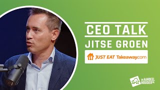 CEOTalk Jitse Groen Just Eat Takeaway [upl. by Nibot]