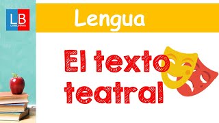 El TEXTO TEATRAL para niños 👍👩‍🏫 PRIMARIA [upl. by Noraf268]