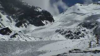 Descenso de la cara sur del Aconcagua en quotSpeed Ridingquot 4 minutos 50 segundos [upl. by Selwyn]