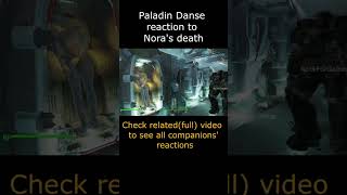 Paladin dance reaction to Noras death [upl. by Leunam]