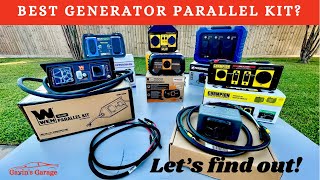 Best Generator Parallel Kit Honda Pulsar Generac Wen Firman Power Horse Duromax [upl. by Balcke]