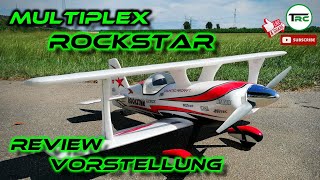 Multiplex Rockstar  RC Doppeldecker  Vorstellung  Erstflug  Review  Maiden Flight [upl. by Niknar]