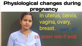 Physiological changes during pregnancy VOL1All nursing exams Important points [upl. by Hector]