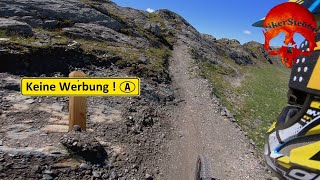 Bike Arena Ischgl  Velill Traill  DH  Tour 19  Tob to Bottom 102 km [upl. by Nednarb549]