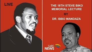 The 18th Steve Biko memorial lecture delivered by Dr Ibbo Mandaza [upl. by Ahk47]