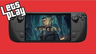 Gamedec  Definitive Edition Steam Deck Gameplay  Will it Run [upl. by Avle]