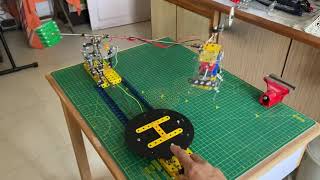 Improved Meccano Flying Helicopter [upl. by Nymrak944]