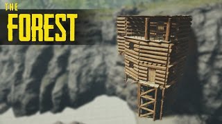 CLIFFSIDE BASE The Forest S1 Episode 11 [upl. by Esirehs]