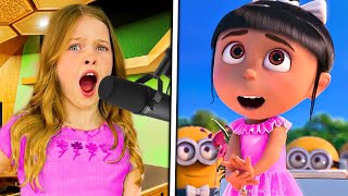 7 YouTubers Behind The Voices Salish Matter Jordan Matter Despicable Me 4 [upl. by Dnomse]