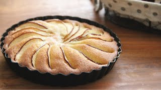 Apple Almond Tart Financier 苹果杏仁塔费南雪  Apron [upl. by Yrbua]