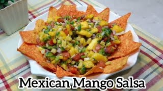 Mexican Mango Salsa  Easy Recipe by Life Spectrum [upl. by Mitchel]