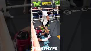 WATCH ROLLY ROMERO DROPPED IN SLOWMO MAYWEATHER PROTEGE J’HON INGRAM LANDS TANK DAVIS KO SHOT [upl. by Eitac]