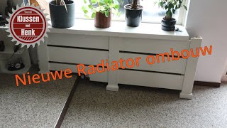 Nieuwe radiator ombouw maken Deel 1 [upl. by Kynthia]