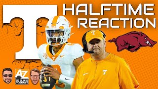 HALFTIME REACTION TennesseeArkansas [upl. by Nelluc]