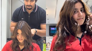 how to global color with highlights mocha brown colorhighlights application कैसे kare [upl. by Negyam]