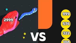 Snake Clash VS Snake Block 🐍 🎮 [upl. by Olwena389]