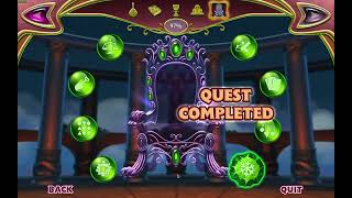 Bejeweled 3 Plus Completing Quest Mode [upl. by Salvidor]